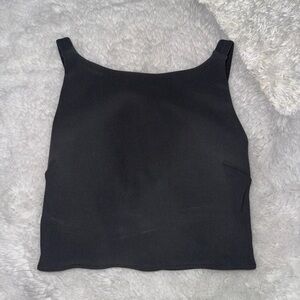 Lululemon top with cross back bow